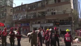 Iranian missile attack leaves heavy damaged 