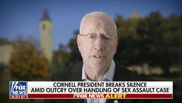 Cornell president breaks silence over sexual assault case outcry
