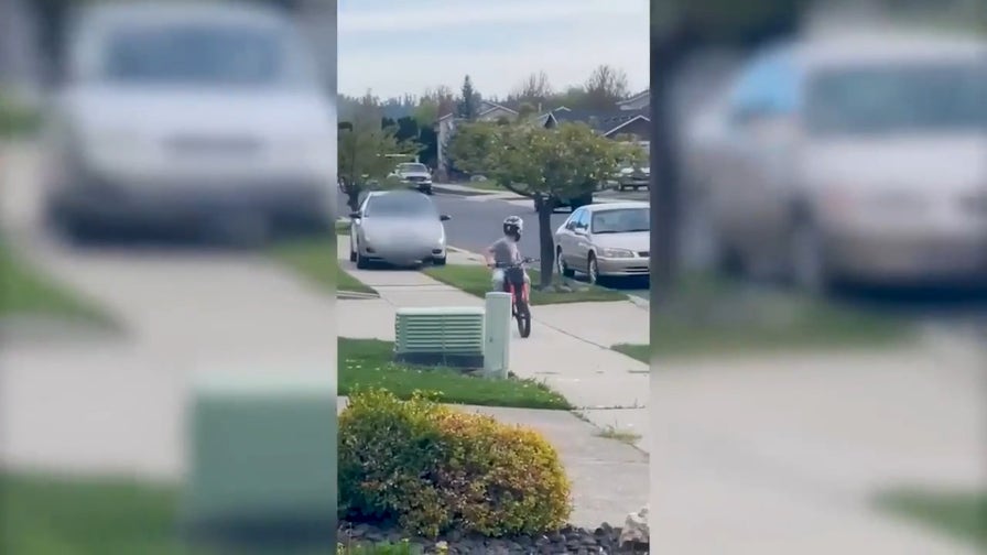 Washington driver chases boy on dirt bike down sidewalk