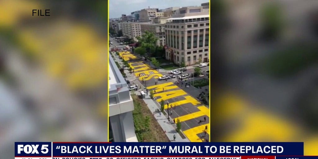 DC's Black Lives Matter Plaza mural to be replaced