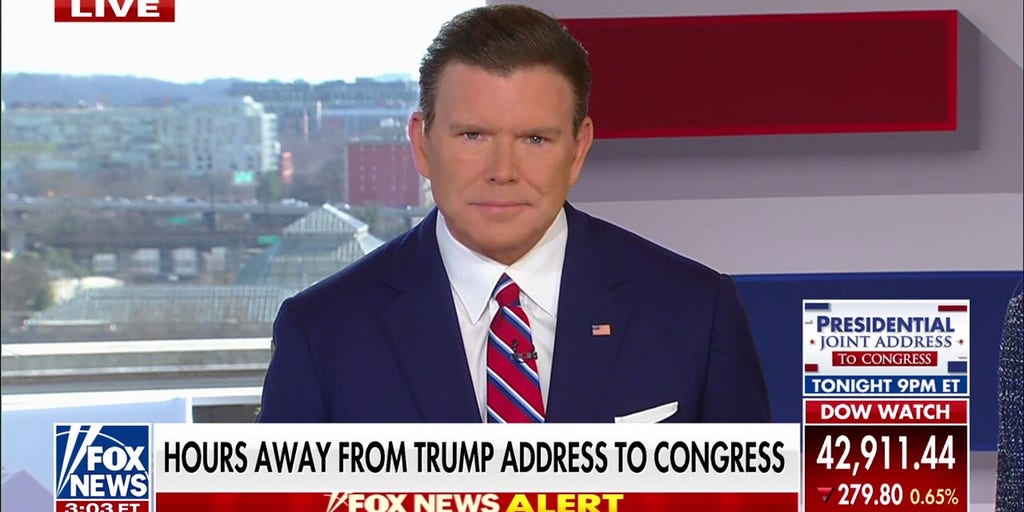 Bret Baier predicts Trump's joint address to Congress will be a 'laundry list' of what he's already accomplished