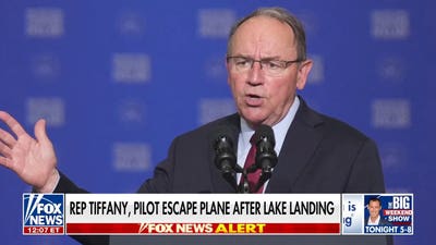 Rep Tom Tiffany survives emergency plane landing in lake after flight loses power