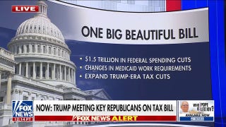 President Trump meets with Republicans on tax bill