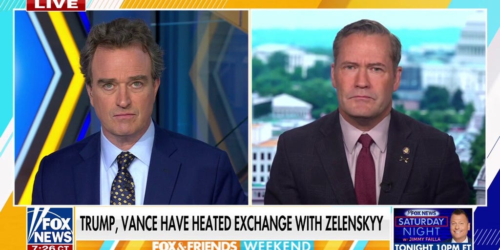 Zelenskyy exchange ‘wholly unacceptable’: Michael Waltz