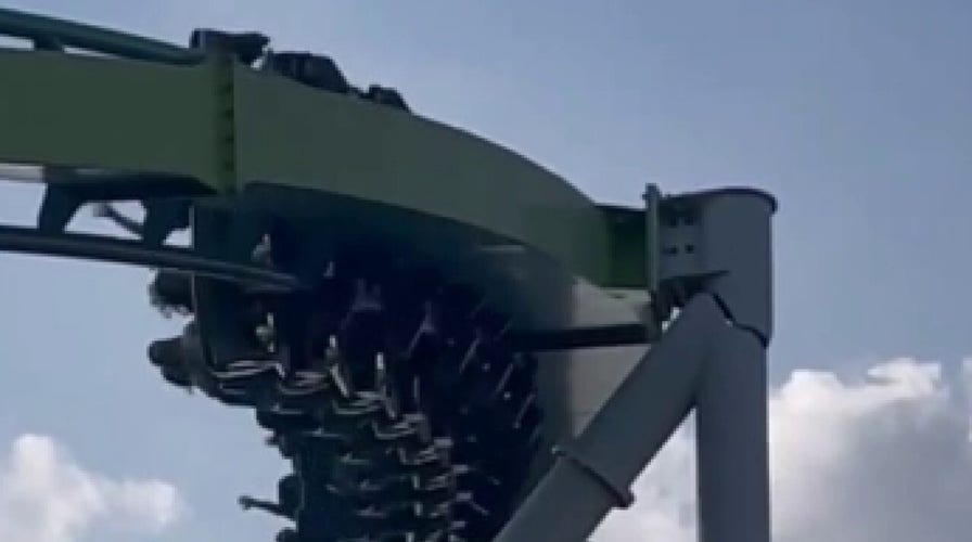 Visitor finds crack on roller coaster while people were on ride