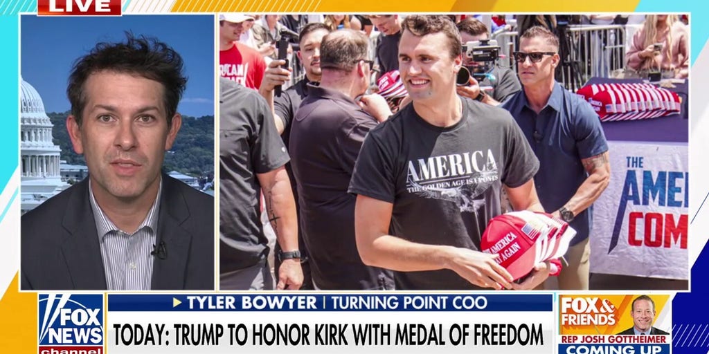 Trump to honor Charlie Kirk with Medal of Freedom on what would have been his 32nd birthday