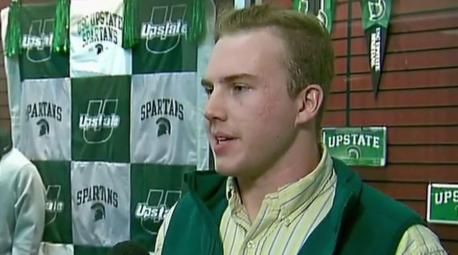 Which 2020 candidate has college students most excited?