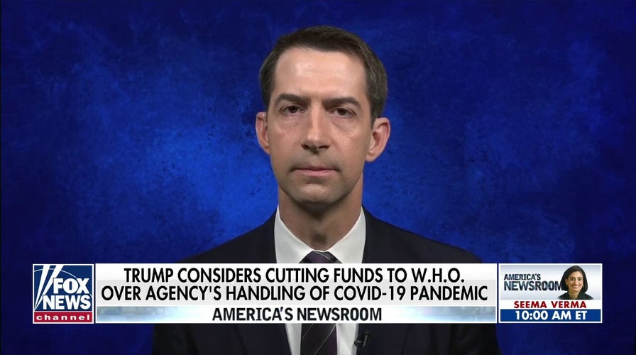 Sen. Tom Cotton calls for investigation into World Health Organization