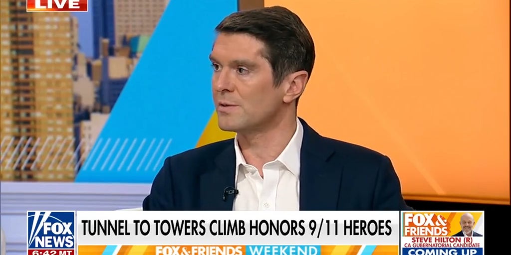 Benjamin Hall joins Tunnel to Towers climb honoring fallen 9/11 heroes