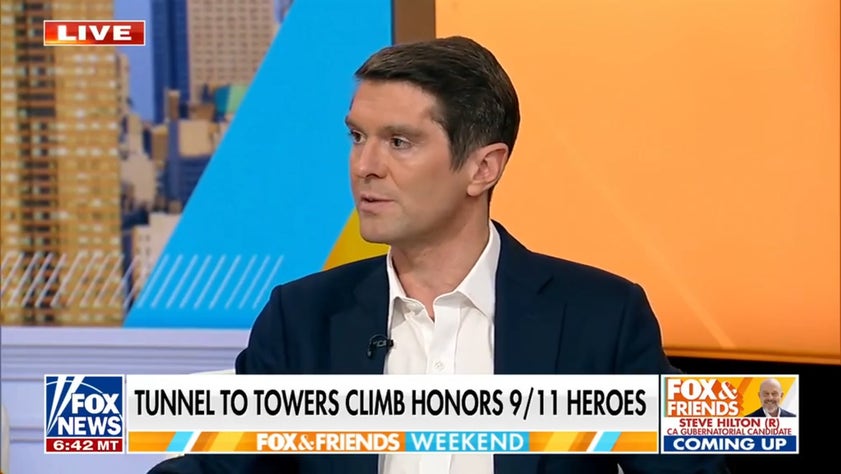 Benjamin Hall joins Tunnel to Towers climb honoring fallen 9/11 heroes
