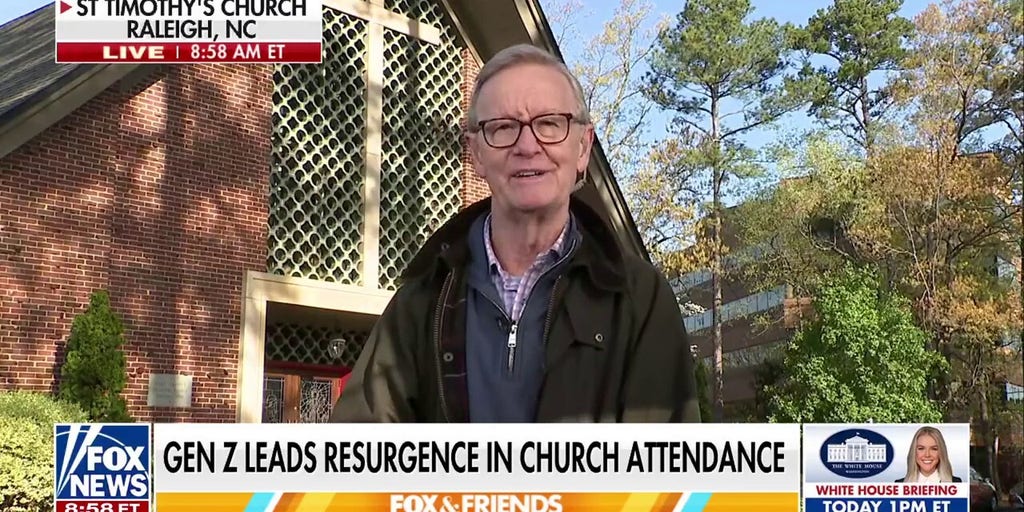 Steve Doocy tours Dallas church as Gen Z attendance surges