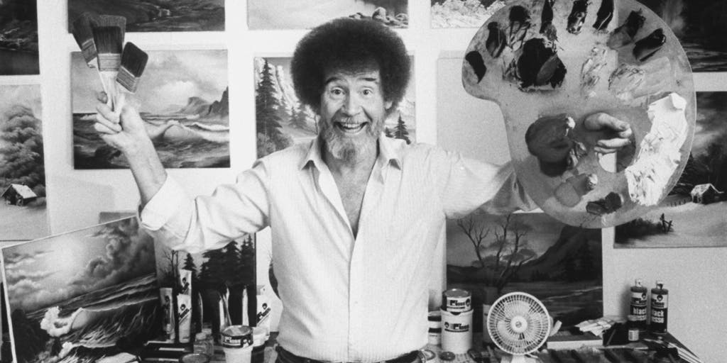 Bob Ross Time In The Air Force Influenced Him In The Joy Of