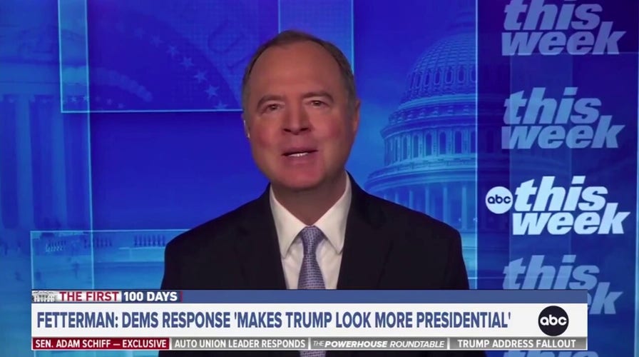 Schiff says lack of coordinated Democratic response to Trump speech was a 'mistake'