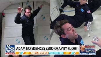 Fox News' Adam Klotz reacts to zero gravity flight: 'So chaotic'