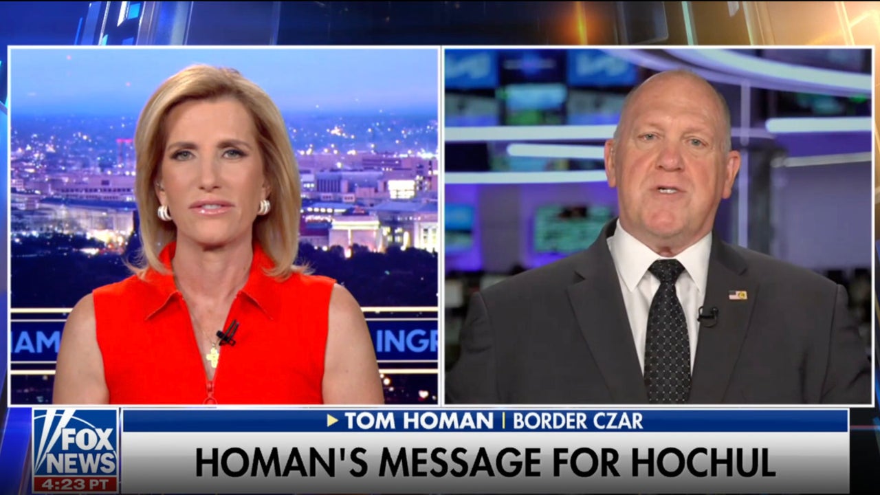 Tom Homan: I want one example from Kathy Hochul of ICE arresting someone in a hospital
