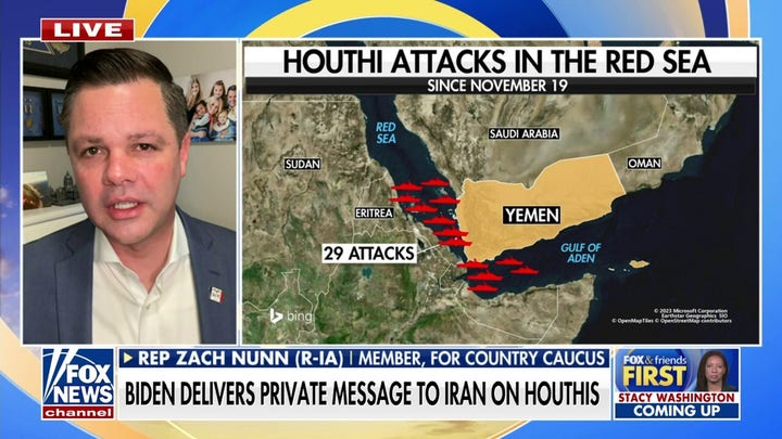 US shoots down Houthi missile targeting warship 