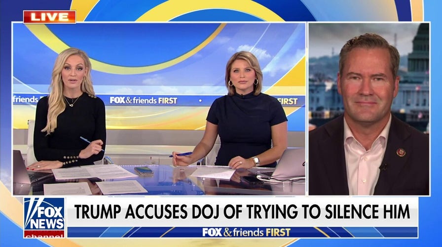 Rep. Michael Waltz blasts Dems for silencing Trump while campaigning on his indictments: 'Ridiculous'