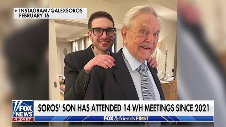 George Soros' son attended 14 White House meetings since 2021