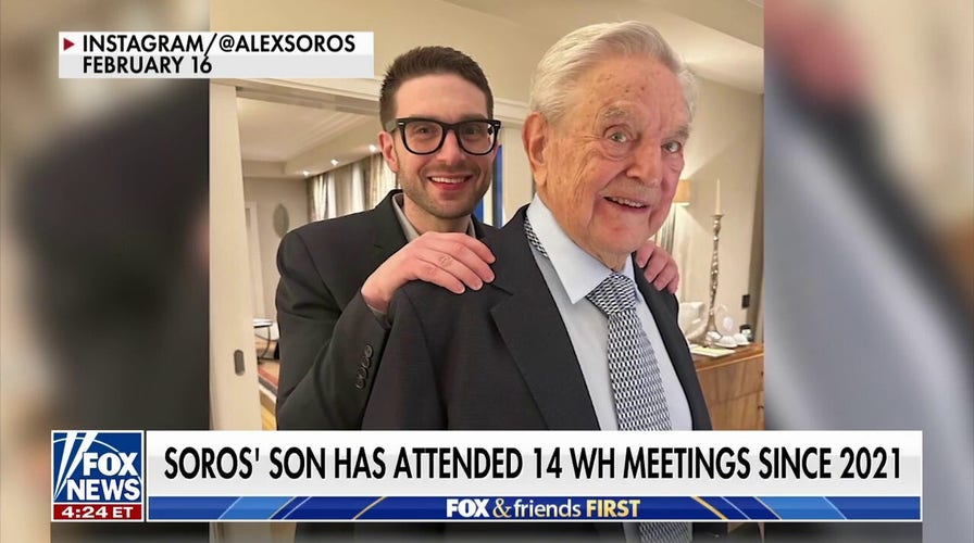 George Soros son attended 14 White House meetings since 2021