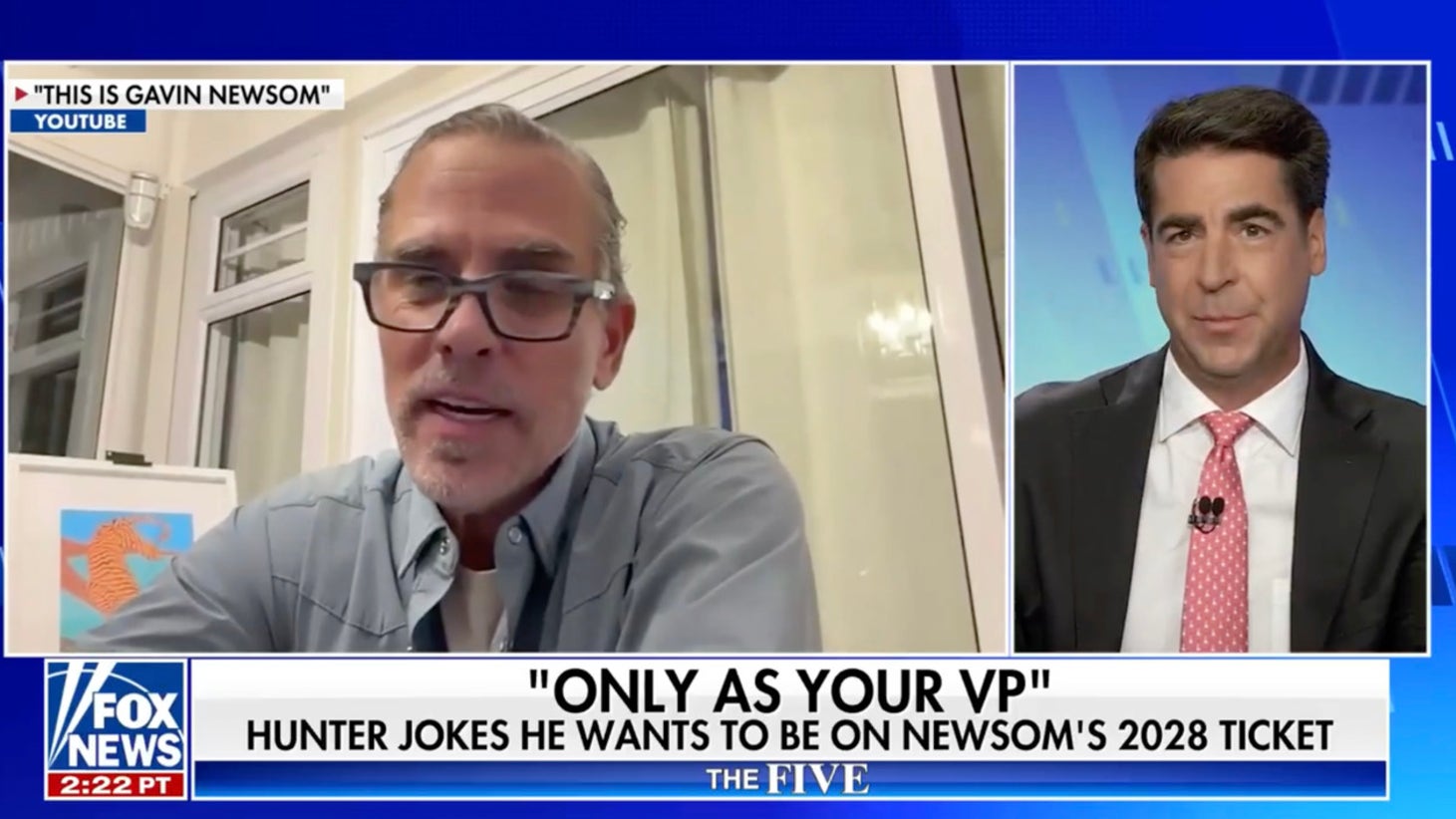 Jesse Watters: Hunter Biden reminds me of a fire that hasn’t been contained