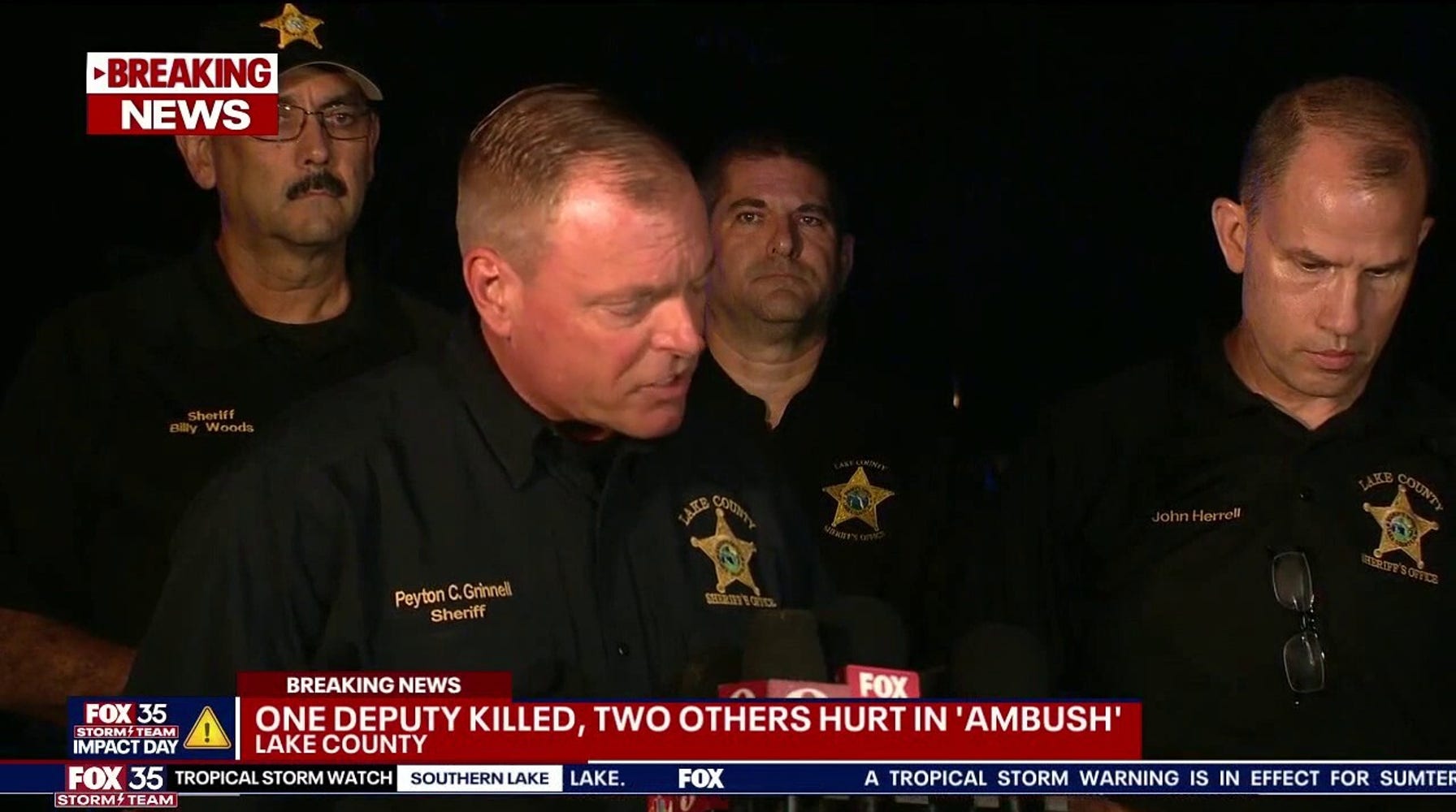 Ambush in Eustis: Florida Deputy Killed, Two Others Critically Injured