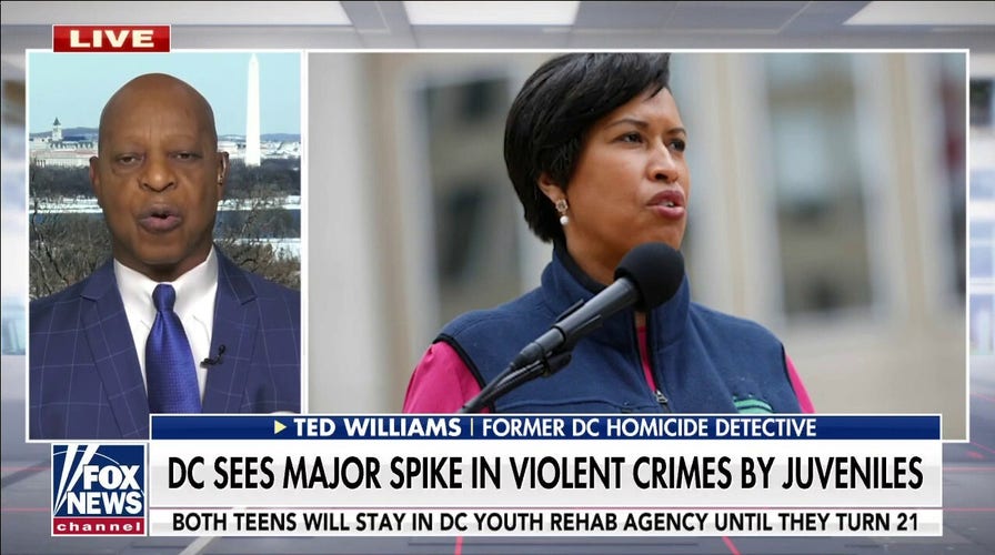 Crime is 'running rampant' in Washington DC: Ted Williams