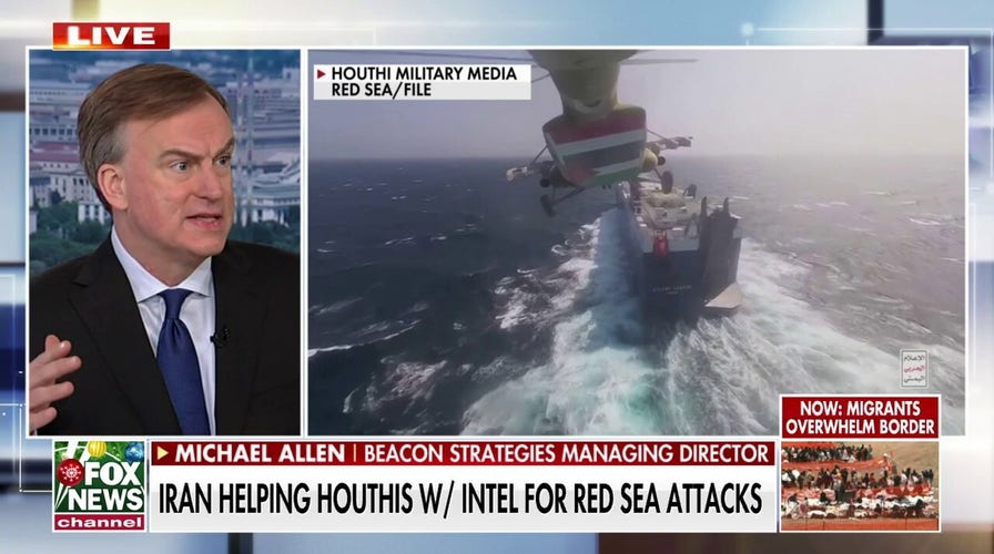 President Biden under ‘even more pressure’ as Iran supplies info to Houthis: Michael Allen