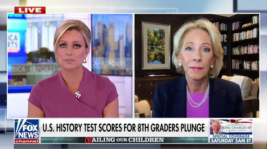 Betsy Devos on falling test scores: 'This is appalling' 
