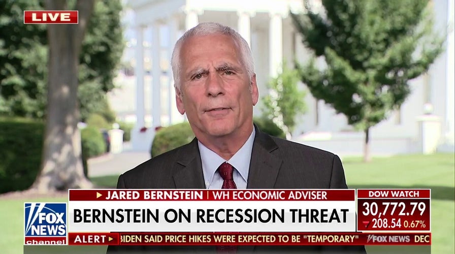 Biden economic adviser Bernstein admits inflation 'unacceptably elevated,' calls for 'more policy'