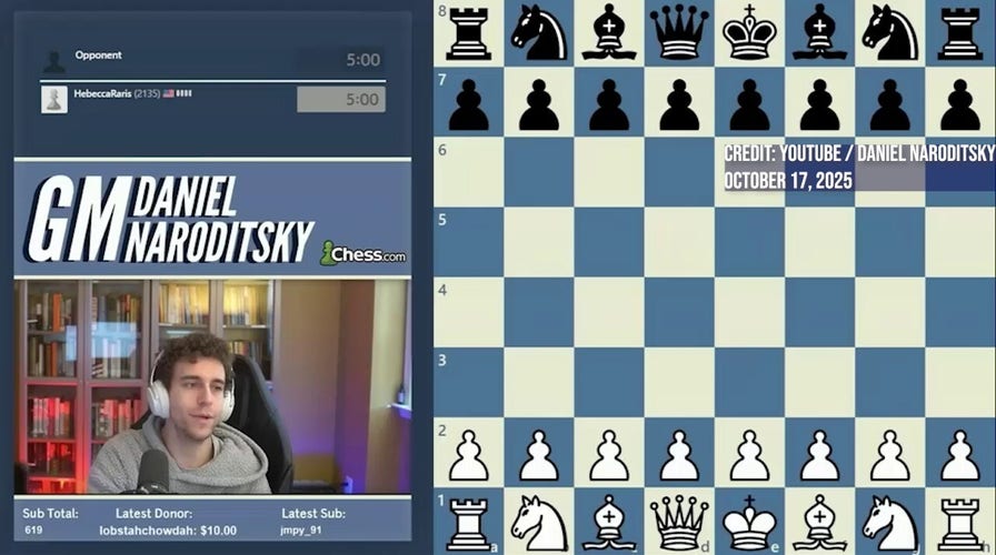 American chess grandmaster Daniel Naroditsky says hes better than ever in last YouTube stream