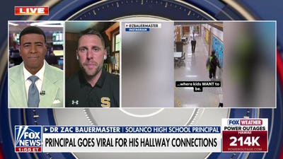 Pennsylvania principal shares story behind viral hallway videos
