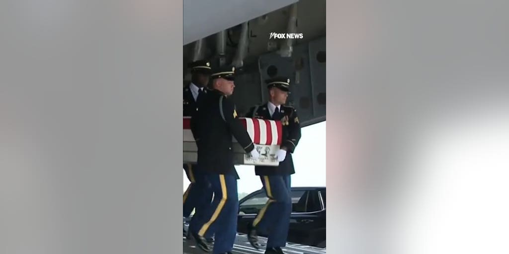 Fallen US troops honored in return to Dover after deadly conflict with Iran