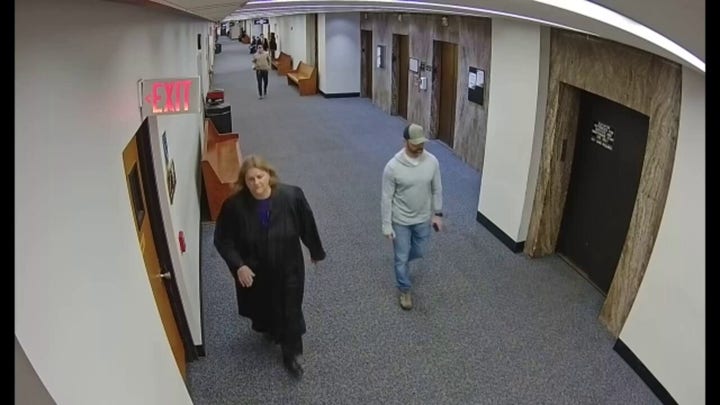Wisconsin judge accused of helping illegal immigrant evade ICE seen allegedly distracting agents in new video
