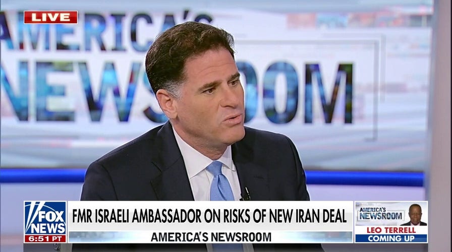 New Iran Deal a 'glide path' to a nuclear arsenal for Iranians: Amb. Dermer