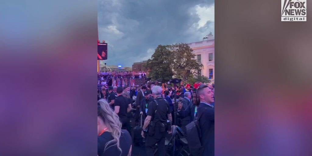 UFC hosts an event on the White House South Lawn