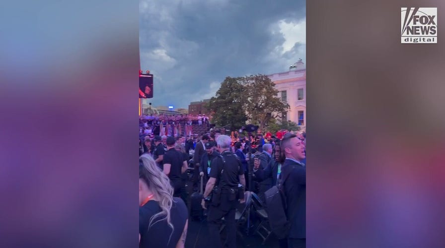 UFC hosts an event on the White House South Lawn