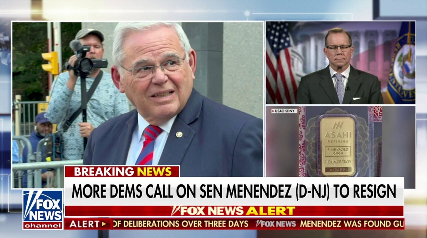 Senator Menendez Maintained Access to Classified Briefings Despite Corruption Trial Conviction