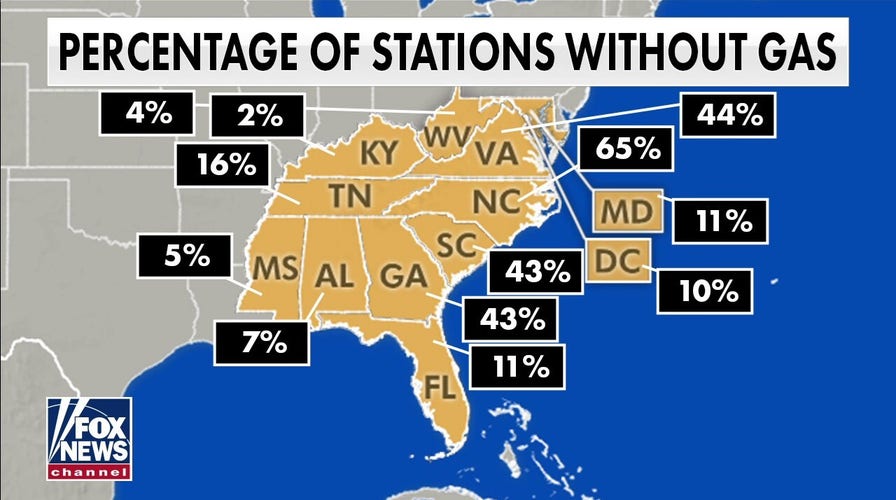 Brawls break out over long gas lines, shortages; 'The Five' react