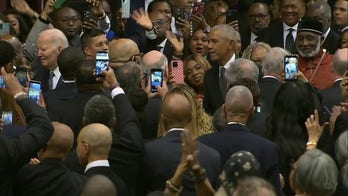 Former presidents Obama, Biden, Clinton arrive at Rev Jesse Jackson memorial service