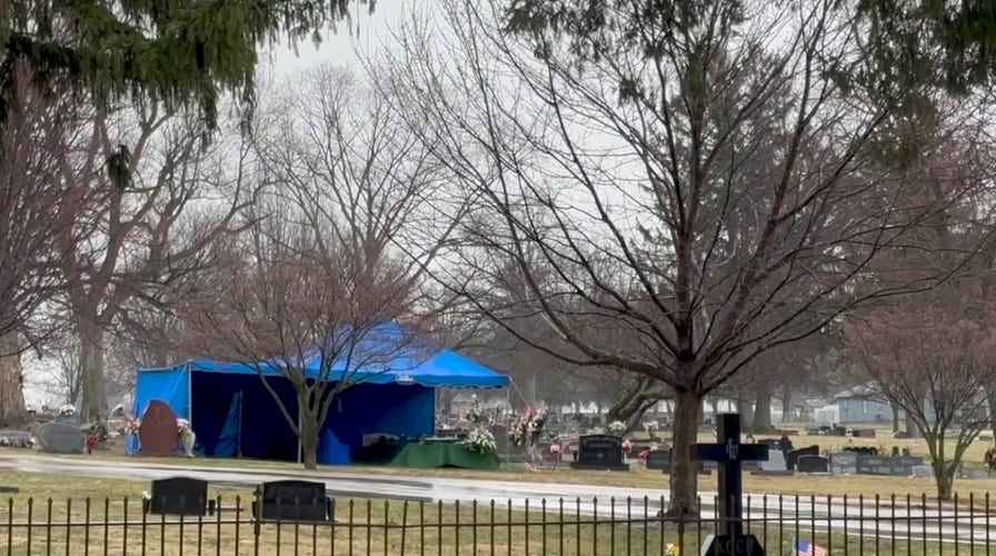 Exterior views of Calvary Cemetery