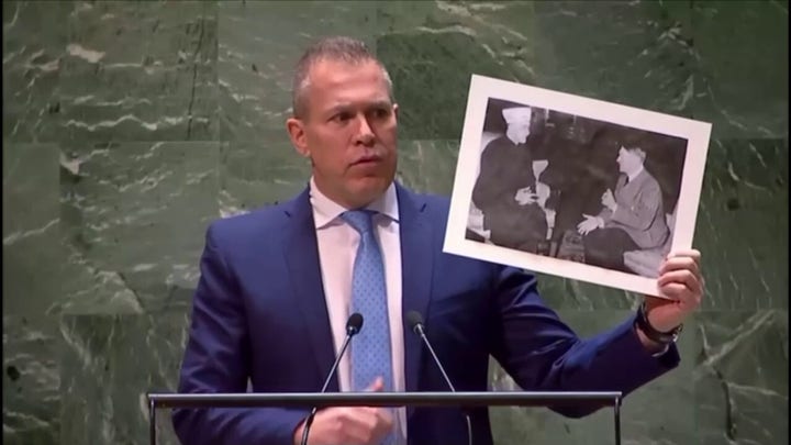 Israeli ambassador calls on UN to reject full Palestinian membership to world body