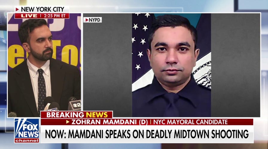 Mamdani pays tribute to victims of NYC shooting