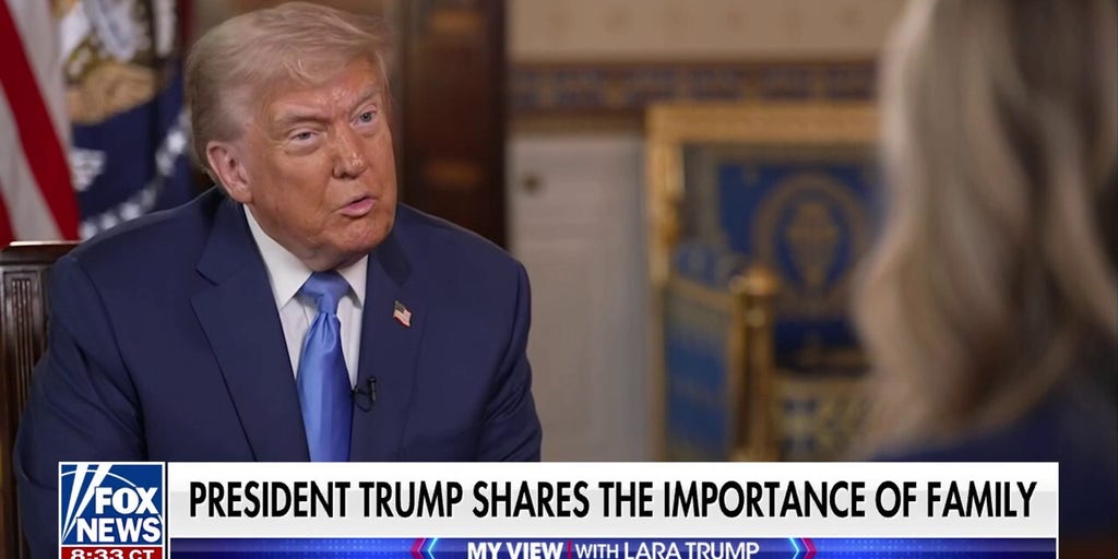 Trump shares message from the heart to Texas as a father