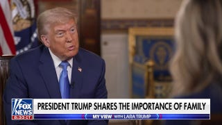 Trump shares message from the heart to Texas as a father