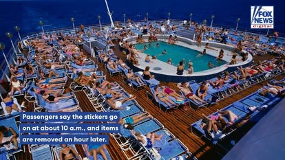 Cruise lines crack down on chair hogs as pool deck tensions boil over