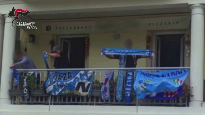 Vincenzo La Porta, one of Italy’s most dangerous fugitives was caught after being spotted in pic celebrating Napoli title win