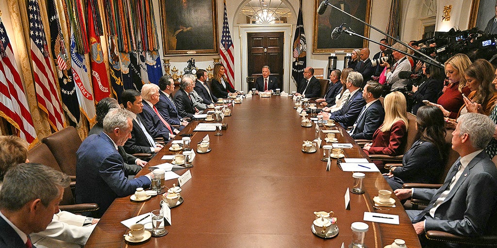 WATCH LIVE: President Trump holds Cabinet meeting amid Iran negotiations