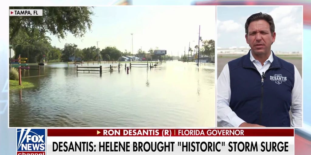 Gov. DeSantis: Hurricane Helene a 'real gut punch' for Big Bend residents