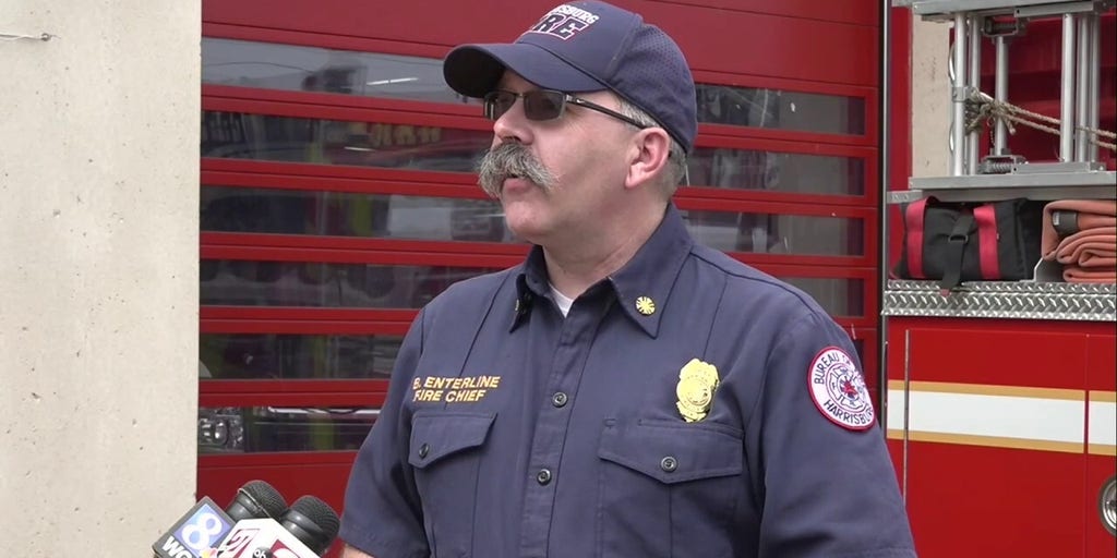 Fire chief calls PA governor's mansion fire suspect 'domestic terrorist'