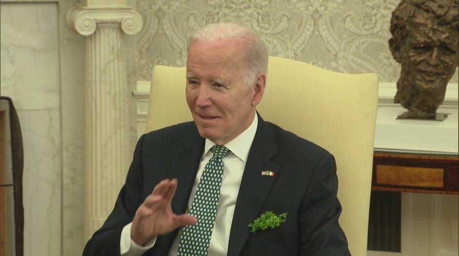 Biden refuses to take questions with Irish leader